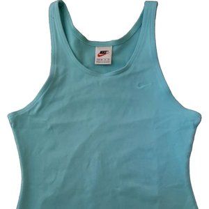 Nike Women’s Tank Top Aqua Turquoise Size Med Shirt Run